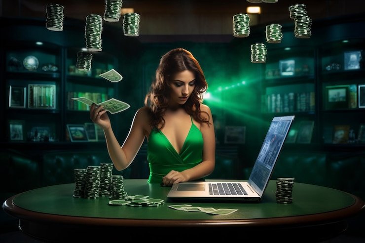 Dice game betting interface on rajahoki123.com