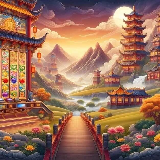 Push Gaming slot interface on rajahoki123.com